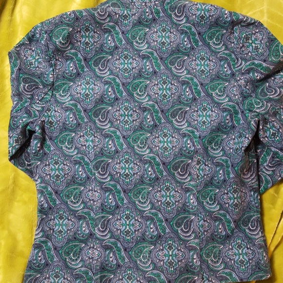 5/$25! Corduroy Paisley jacket - Picture 4 of 7